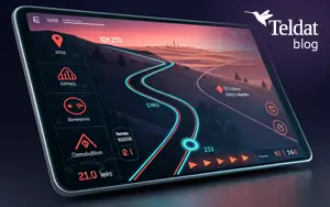Dead Reckoning GPS transporte por carretera de Teldat